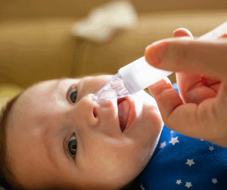 Sleeping Tips for Baby's Stuffy Nose